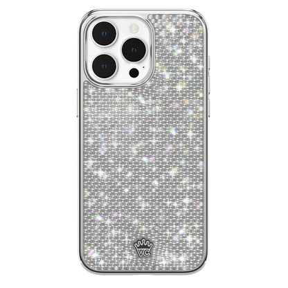 Chrome Caviar Crystals iPhone Case