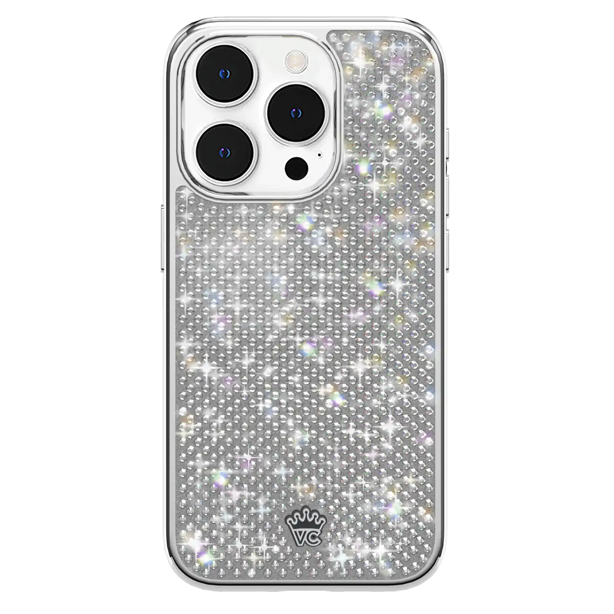 Chrome Caviar Crystals iPhone Case