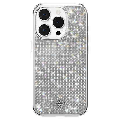 Chrome Caviar Crystals iPhone Case