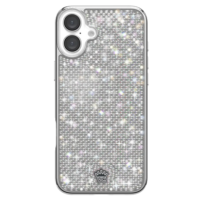 Chrome Caviar Crystals iPhone Case
