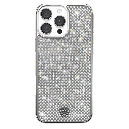 Chrome Caviar Crystals iPhone Case